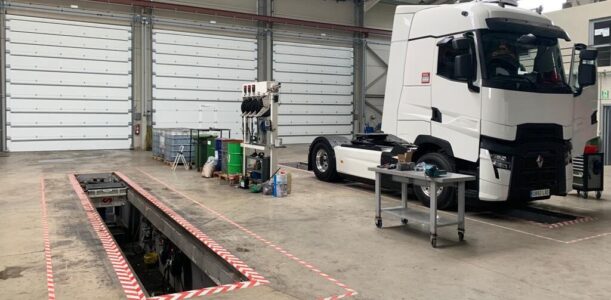 Cómo preparar un vehículo industrial para invierno o verano
